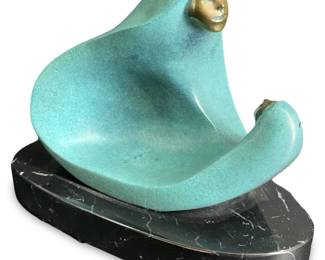 "Mother and Child" Robert Garcia Bronze