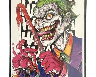 Eric Henson Joker Art Print