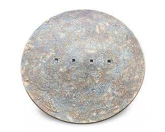 Signed Greg C. Riley Brutalist Raku Ceramic