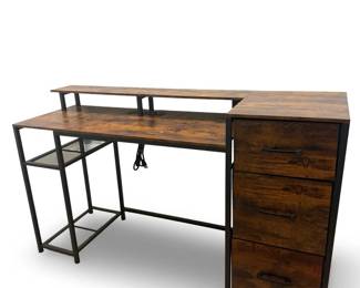 Modern Design Plug In Computer Desk