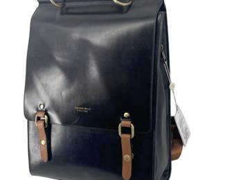 Cnoles & Design Black Leather Bag