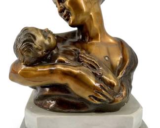 Ferdinando de Luca Bronze “Mother and Child"