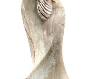 Signed A. Beyale Native American Marble Sculpture