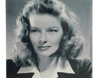 Katharine Hepburn Autograph w/ Signature Cut