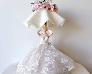 vintage barbie lamp