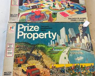 Vintage 1970's Board Games