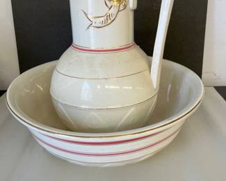 Pitcher and Wash Bowl