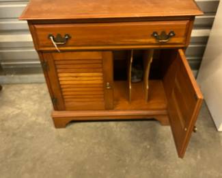 Vintage Record Cabinet