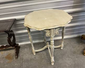 French Country Accent Table 24" L x 24" W  X 29" H