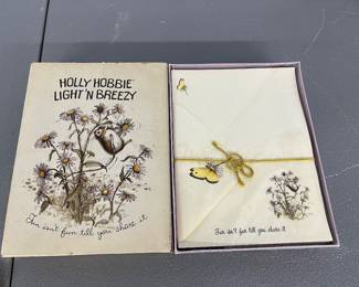 Holly Hobbie Greeting Cards 1970's Unused in box