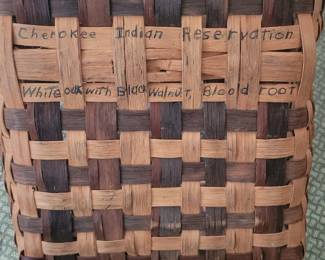Cherokee basket 