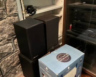 audio equipment - speakers and stereos