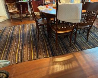 Soumak rug 
