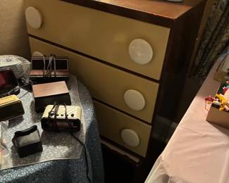 3 tone vintage dressers (2 available)