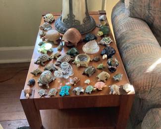 arts & crafts side tables (2 available)  *lamp not for sale