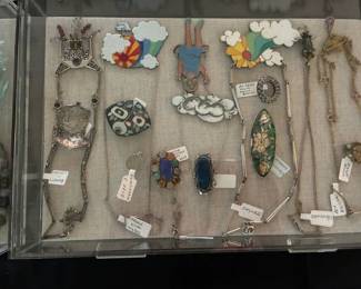 silver + enamel Jewelry