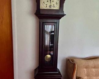 Antique Ithaca 8-day grandfather clock 