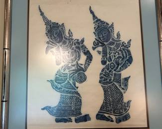 Brass rubbing 