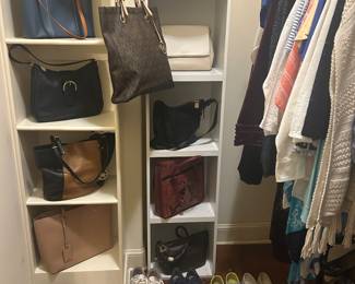 Ladies bags, shoes and clothing - clothing mostly from Talbots 
