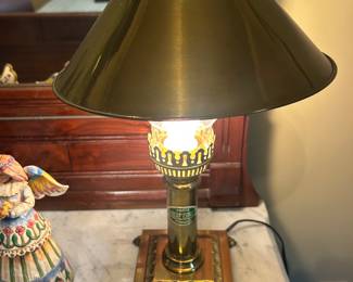 Brass lamp