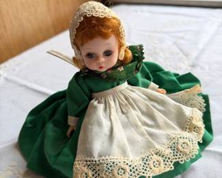vintage 8-inch Madame Alexander "Ireland" doll from the International Doll series, likely produced around 1970