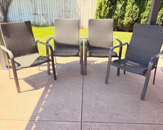 (4) matching Patio Chairs