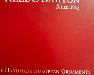 Collectible Ornament Box