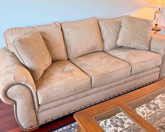 Suede  Sofa  excellent 