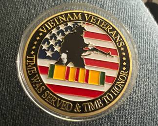 Veteran Coin /brass type