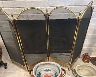 Brass screen