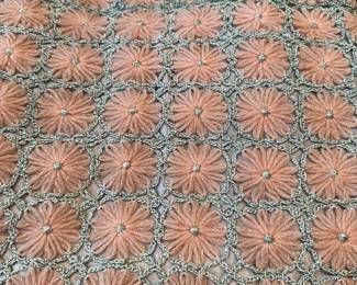 Vintage Handmade crochet Baby Blanket