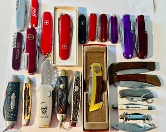 Knives - Kamp, Boy Scout, Swiss…..