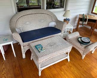 wicker set