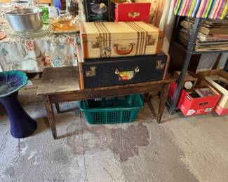 Vintage suitcases