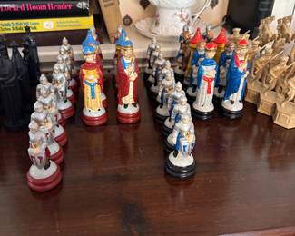 Ceramic chess set