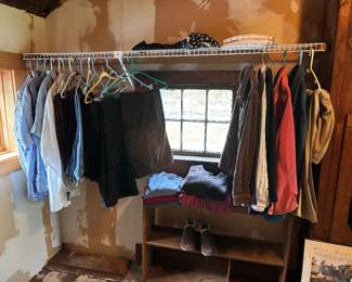 Women's clothing, mostly LL Bean, pants size 8, tops size large