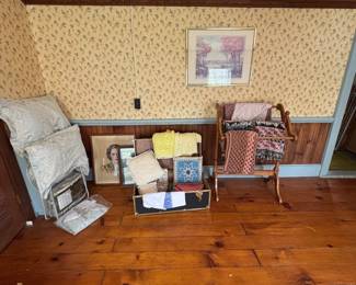 Hand made blakents and quilts