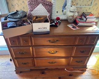 low dresser with mirror (not attached)