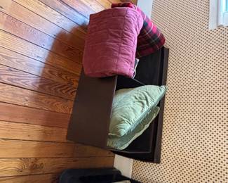 blankets and pillows