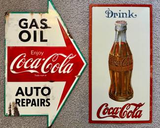 Retro Coca-Cola Signs