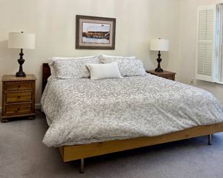 Custom Reclaimed Wood Platform Bed