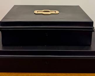 Restoration Hardware Metal Storage Boxes