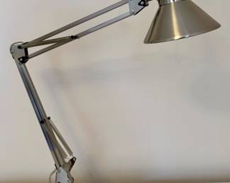 Adjustable Swing Arm Lamp with Marble Base