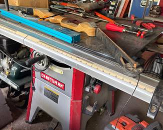 Craftman contractor table saw