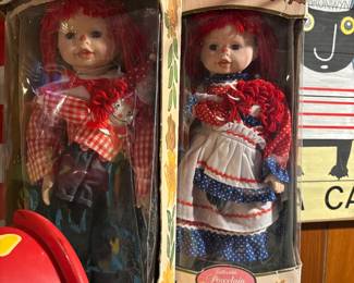 Porcelain dolls