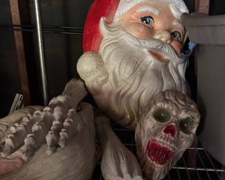 Vintage decoration for Halloween and Christmas