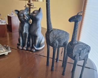 Animal statues
