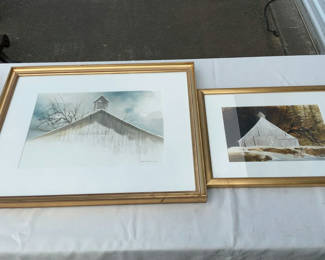 Lot 5: Original Watercolors, Miguel Dominquez