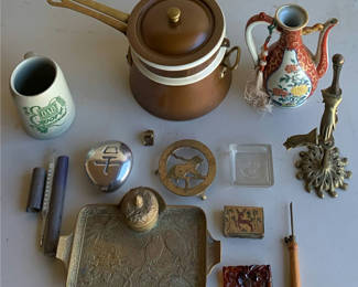 Lot 102: Assorted Vintage Decorative  Misc.
