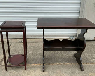 Lot 48: Two Vintage Small Tables